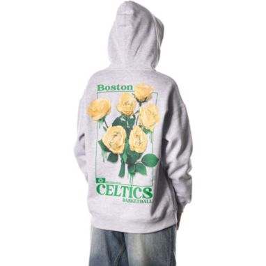 sorry, The Wild Collective Women's Boston Celtics Flower Grey Full Zip Hoodie is currently out of stock