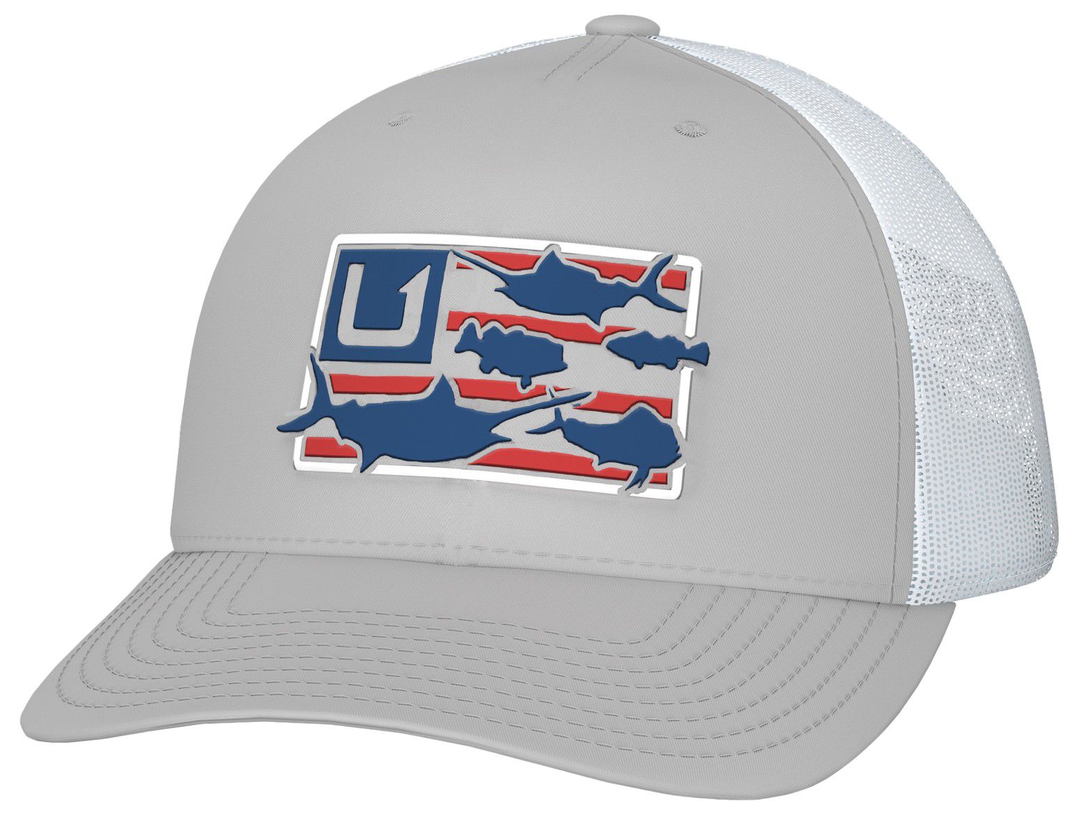 HUK Men's Trophy Flag Trucker Hat product image