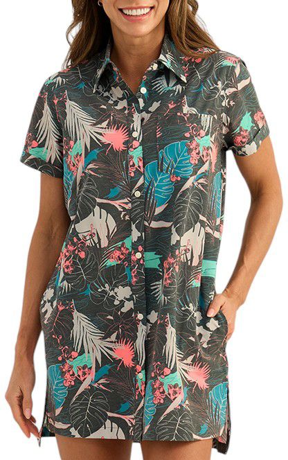 HUK Women's Kona Cover-Up Printed Dress product image