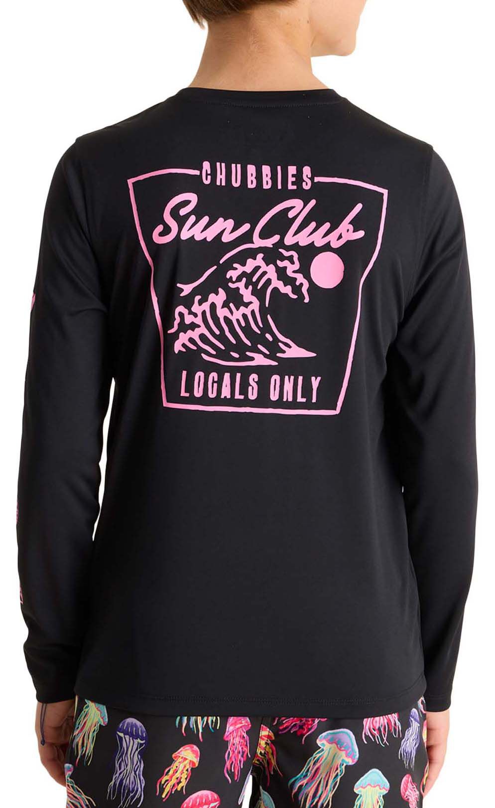 Chubbies Boys' Sun Long Sleeve Crewneck Shirt product image