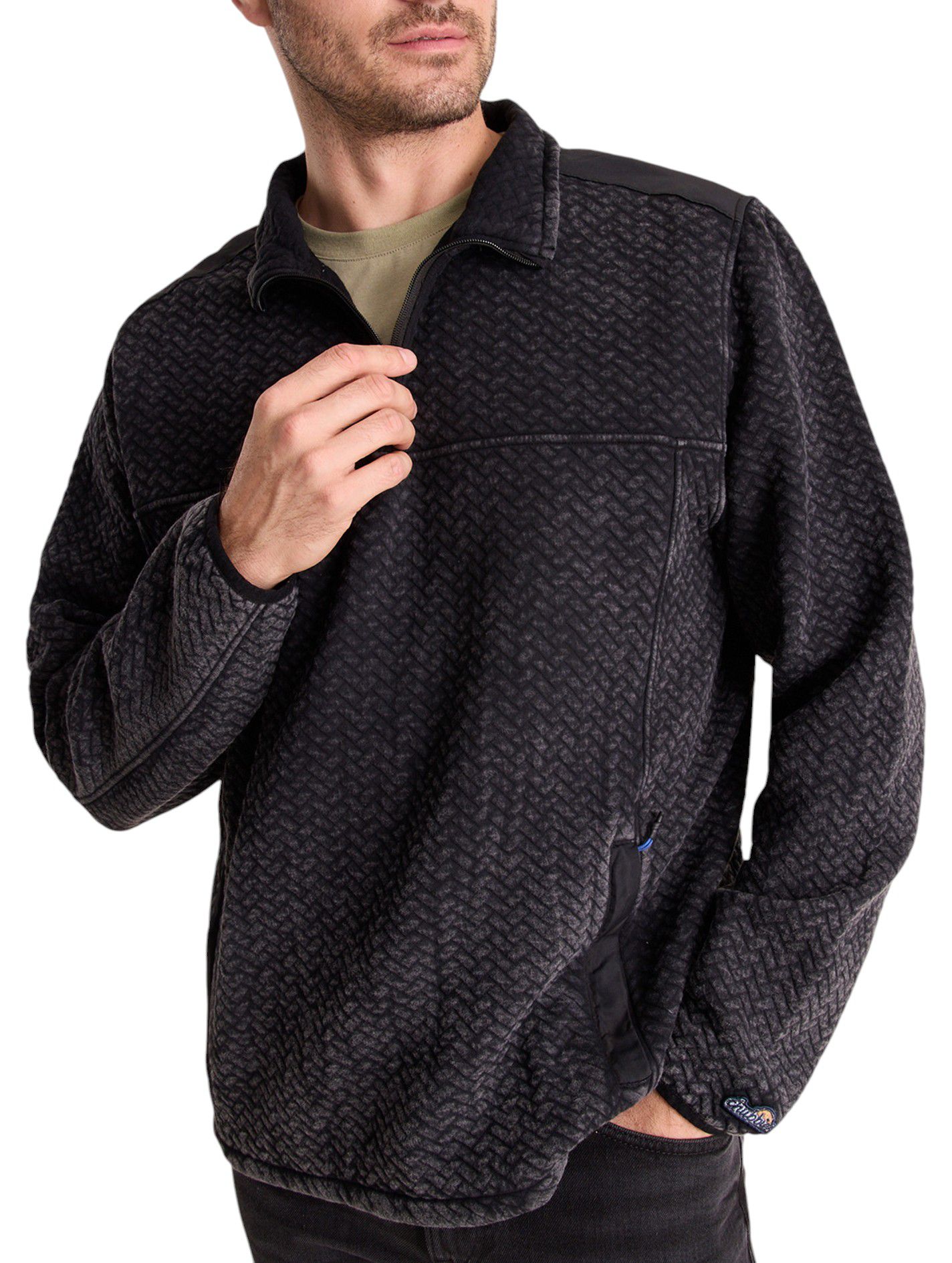 Chubbies Men's Back to Basic Quilted 1/4 Zip product image