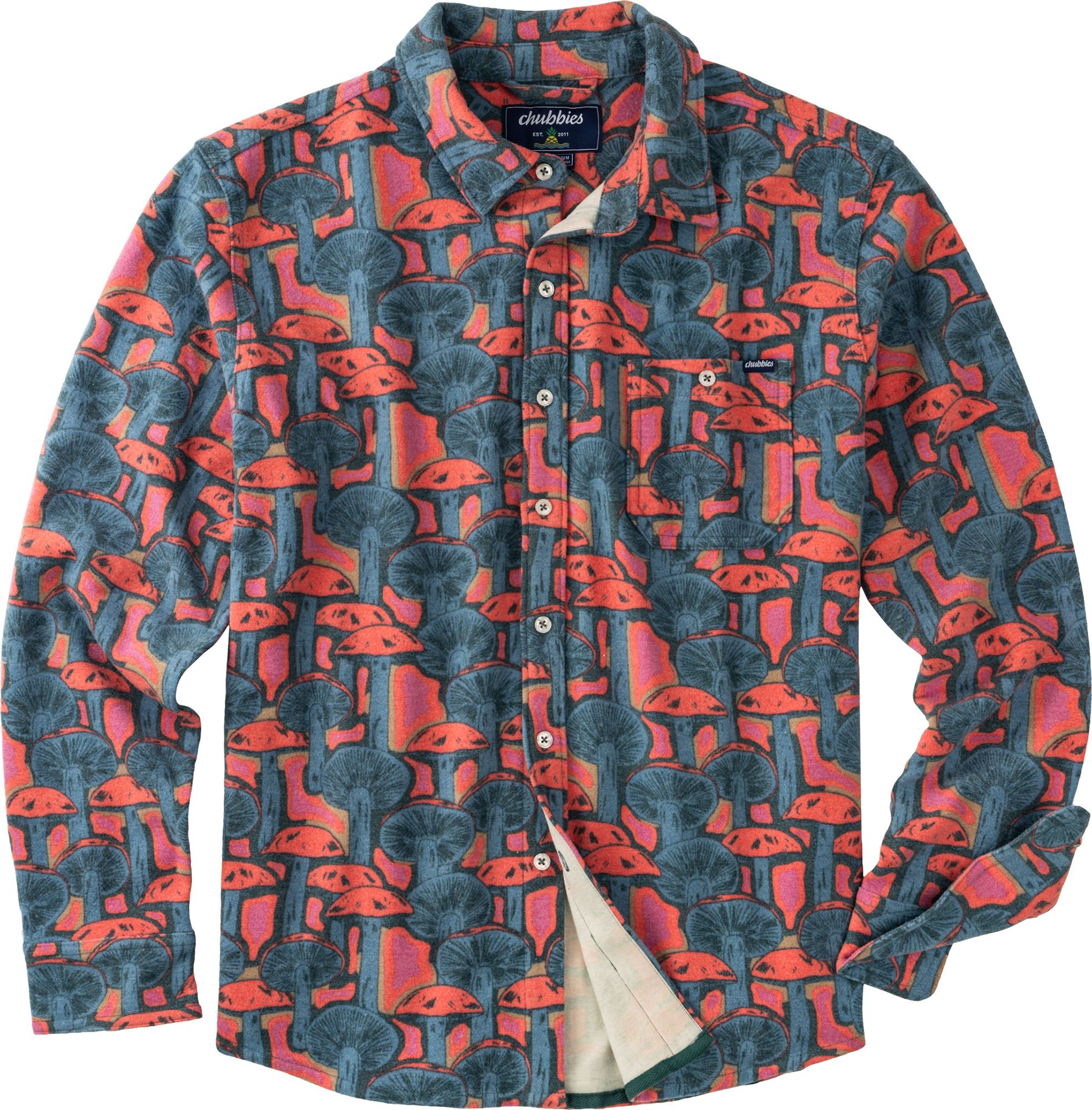 Chubbies Men's Funky Spore Flannel Overshirt product image