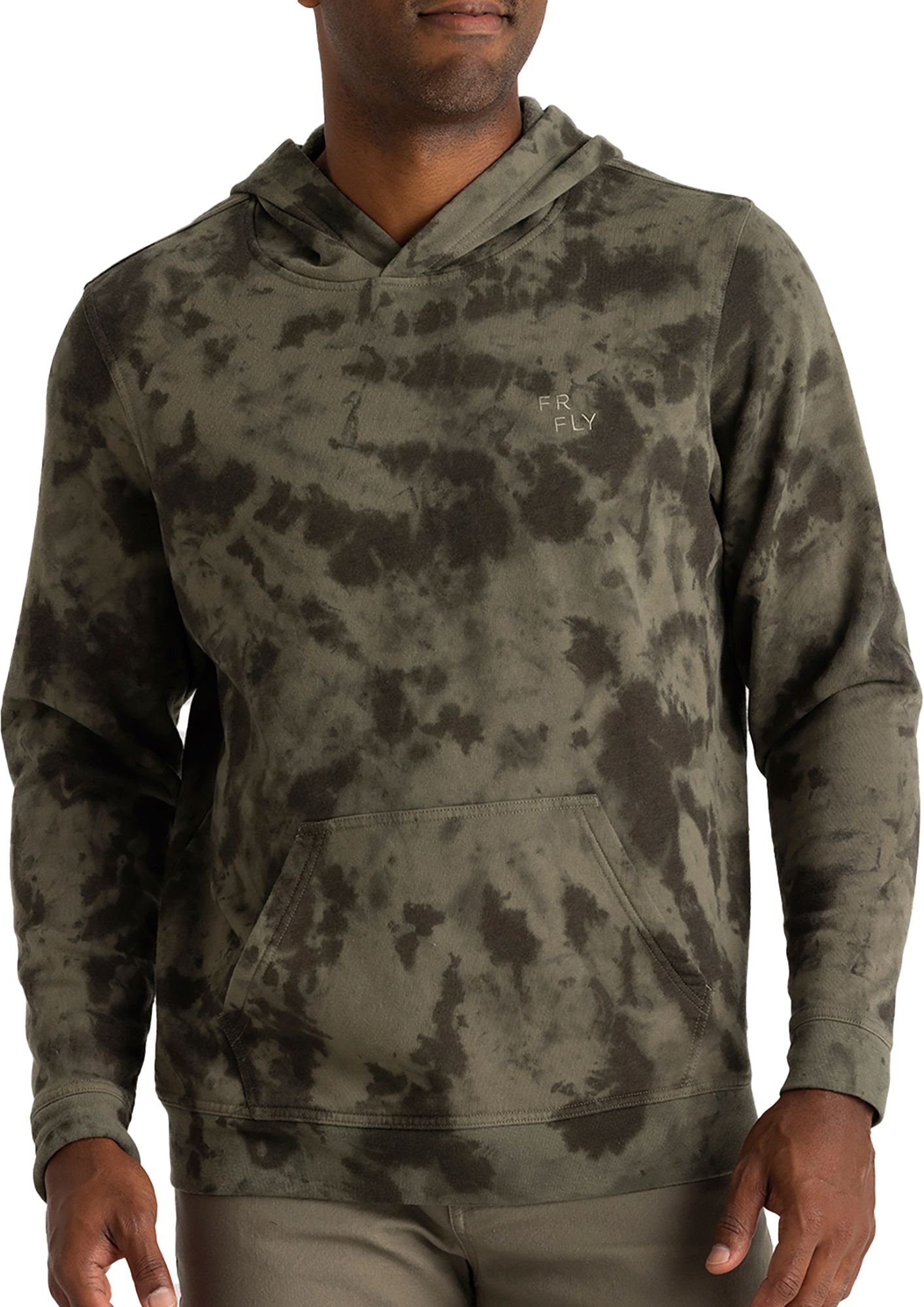 Free Fly Men's Embroidered Logo Fleece Hoodie product image