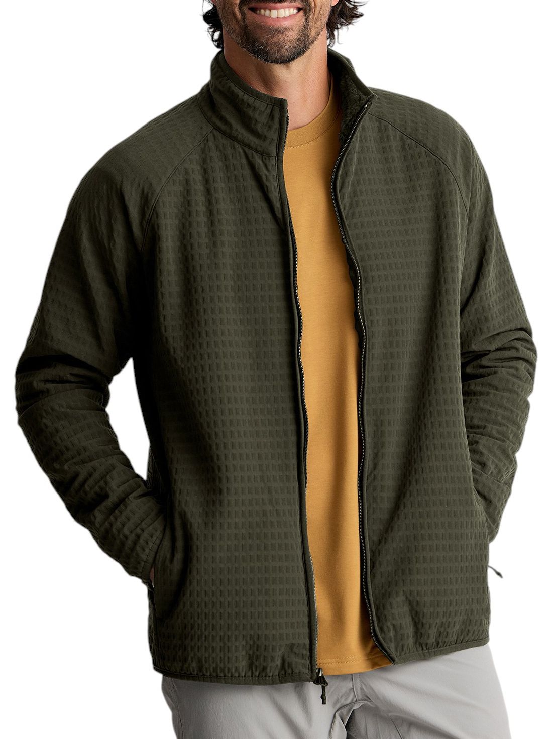 Free Fly Men's Gridback Fleece Jacket product image