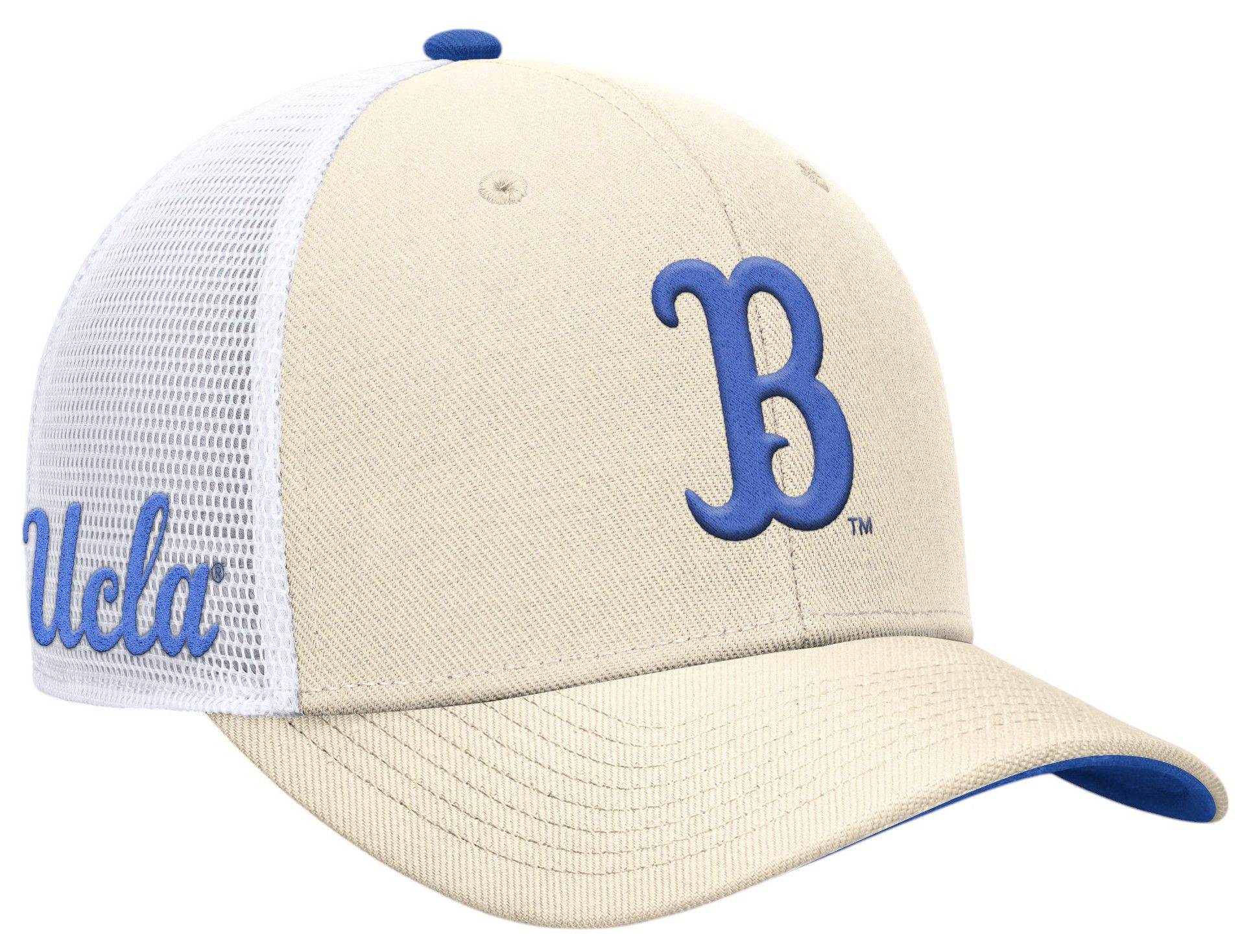 Jordan Adult UCLA Bruins Natural Dri-FIT Rise Adjustable Trucker Hat product image