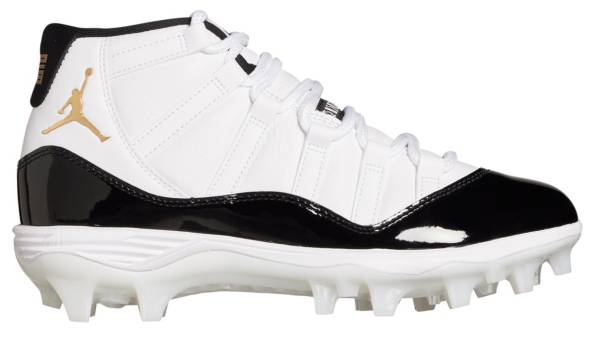 Men s Jordan 11 Mid TD Football Cleats Dick s Sporting Goods