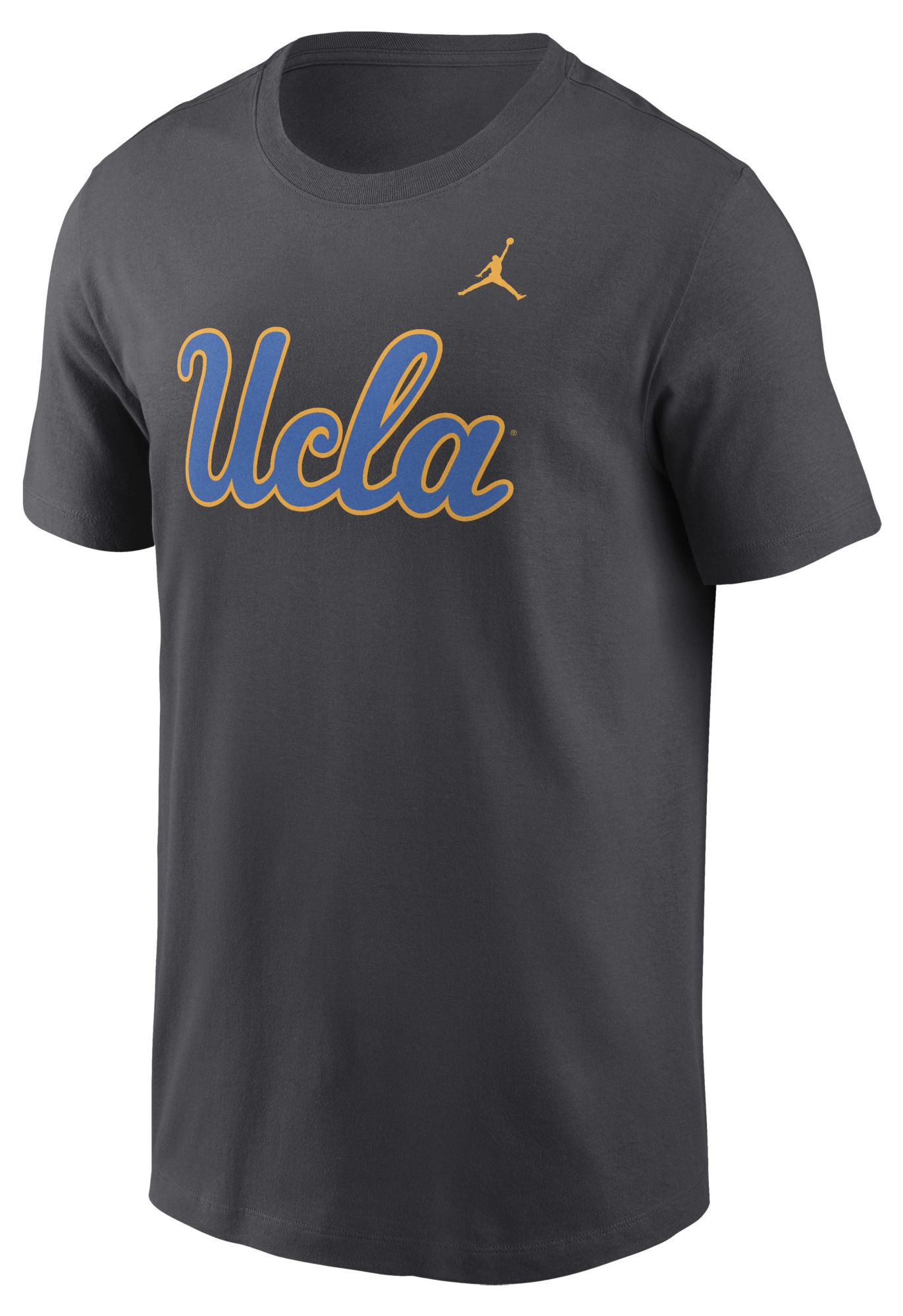 Jordan Men's UCLA Bruins Anthracite Core Cotton Logo T-Shirt product image