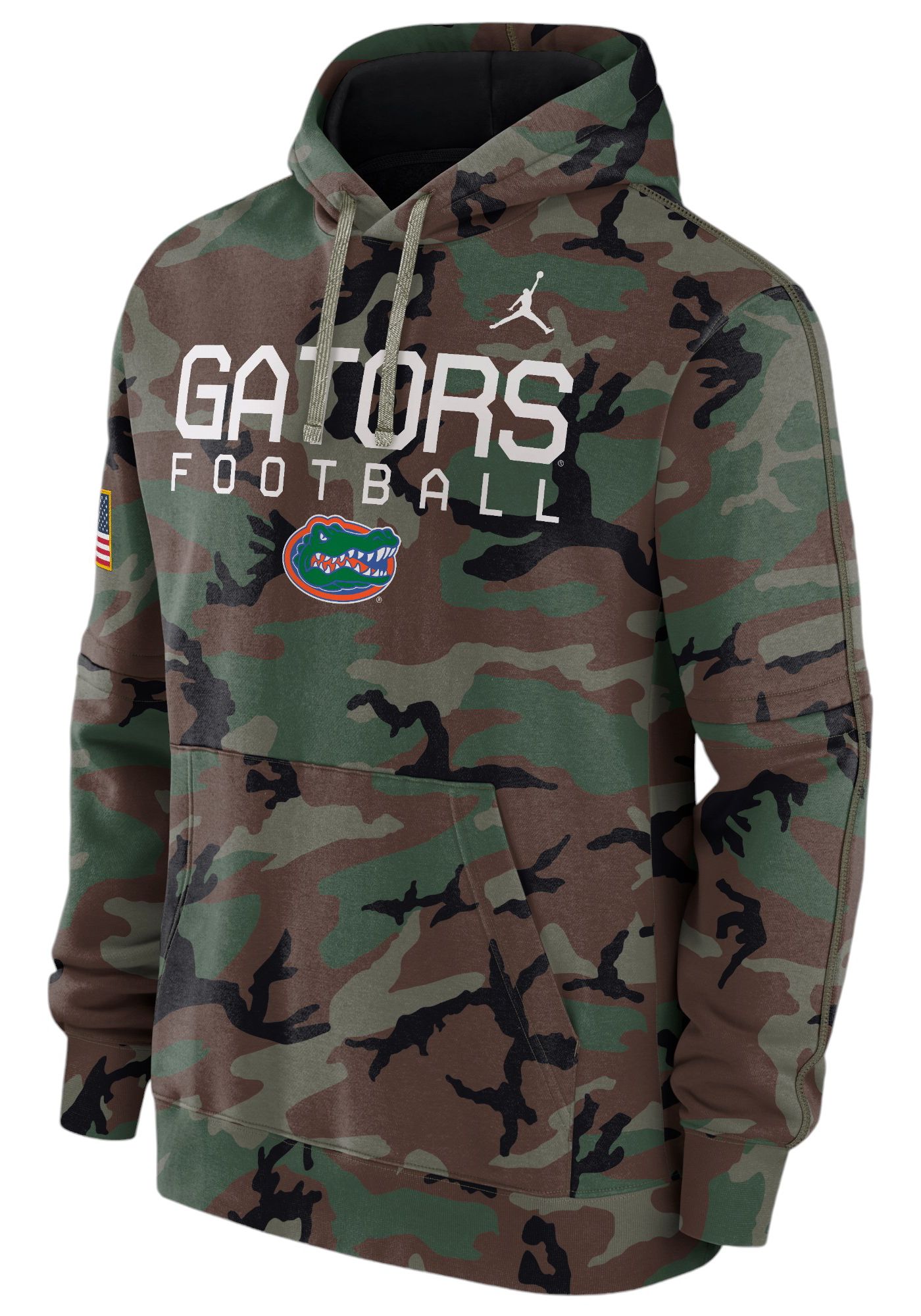 Jordan Men s Florida Gators Olive Camo Military Appreciation Pullover Hoodie Dick s Sporting Goods