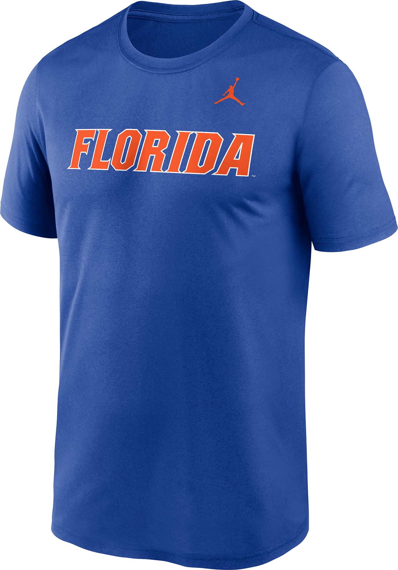 Jordan Men's Florida Gators Blue Dri-FIT Legend Wordmark T-Shirt product image