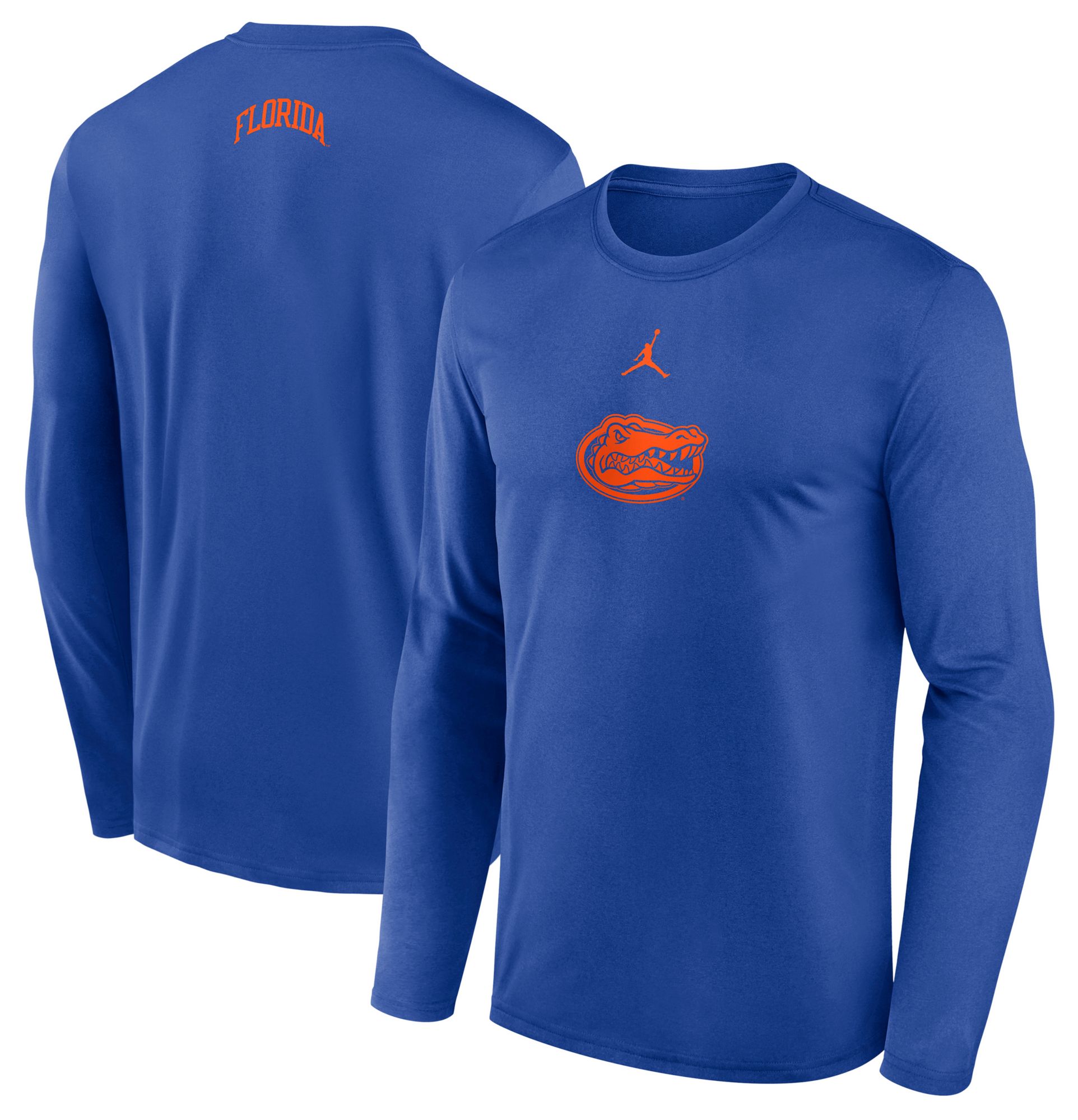 Jordan Men's Florida Gators Blue Dri-FIT Basketball Shooter Long-Sleeve T-Shirt product image