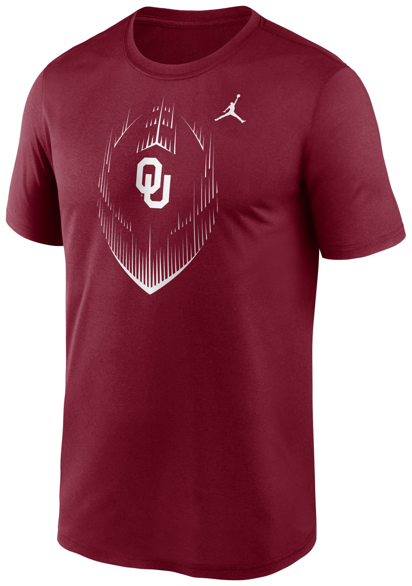 Jordan Men's Oklahoma Sooners Crimson Dri-FIT Legend Icon T-Shirt product image