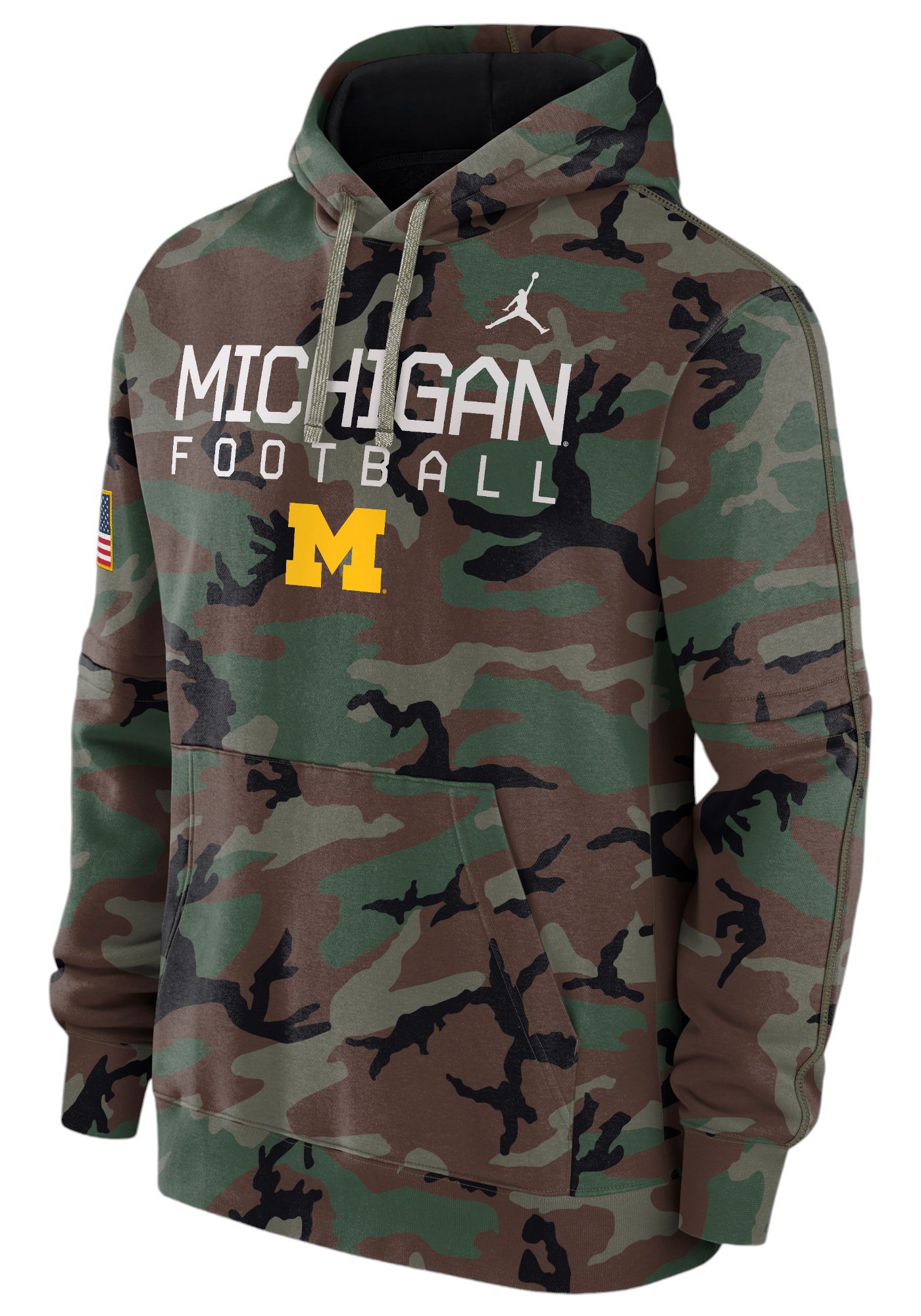 Nike Michigan store State Spartans USA Camo Sweater Mens Medium