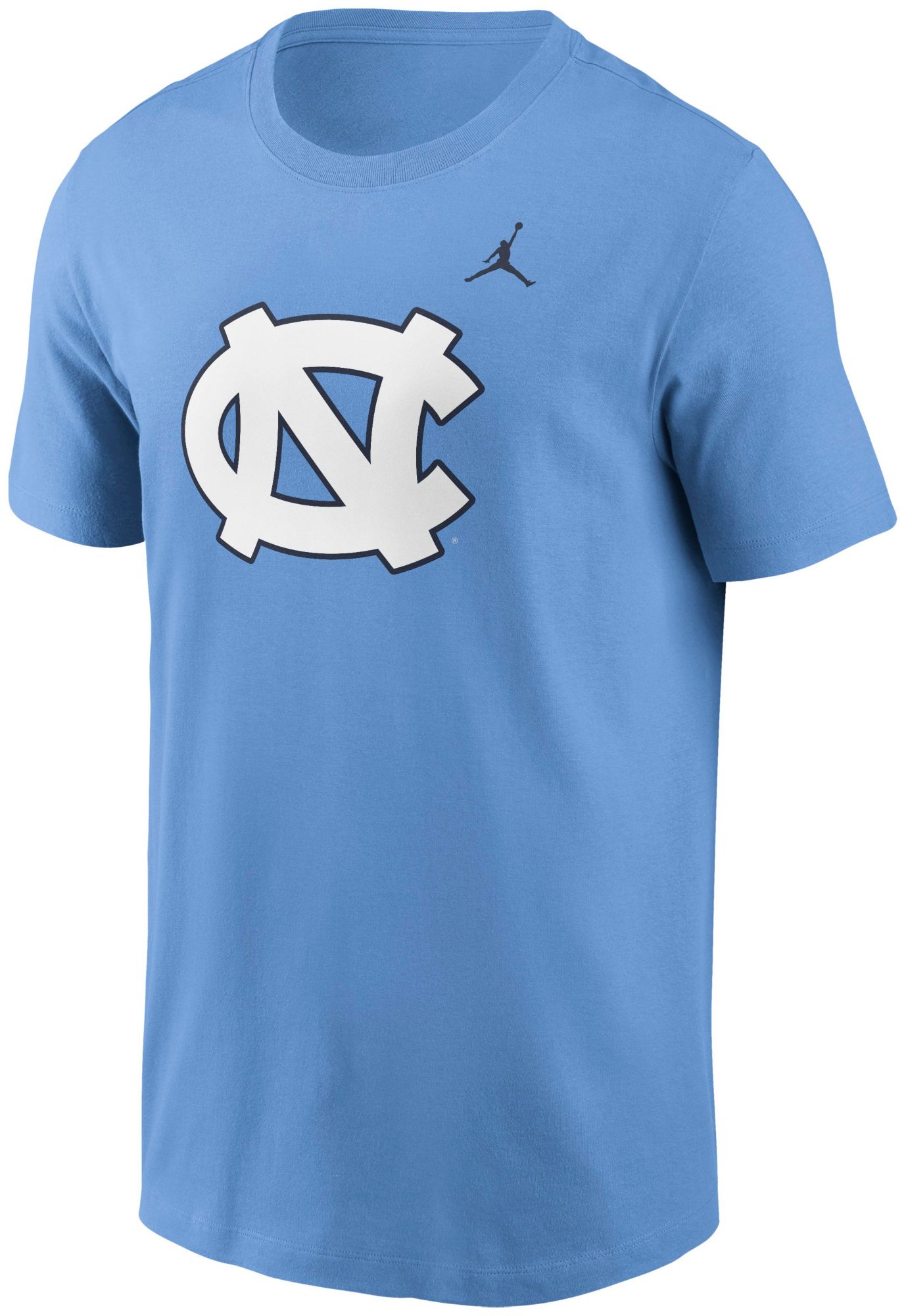 Nike Men's North Carolina Tar Heels Carolina Blue Core Cotton Logo T-Shirt product image