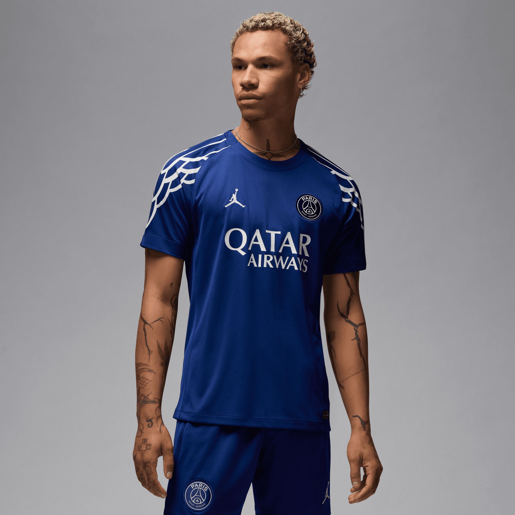 Jordan Men's Paris Saint-Germain Navy 2024-2025 Fourth Replica Jersey product image