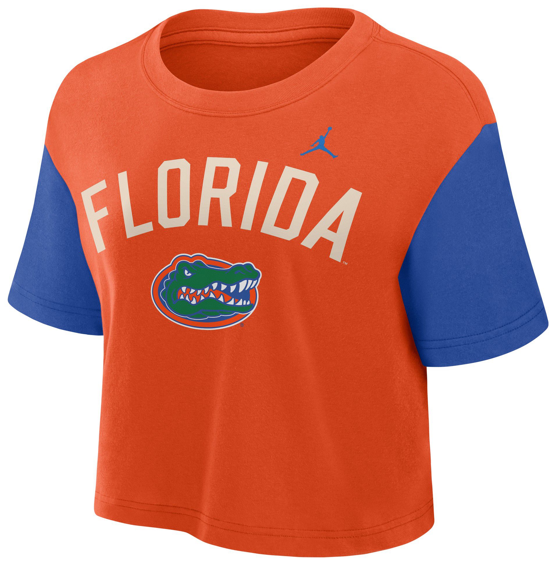 Jordan Women's Florida Gators Color Block Orange T-Shirt product image