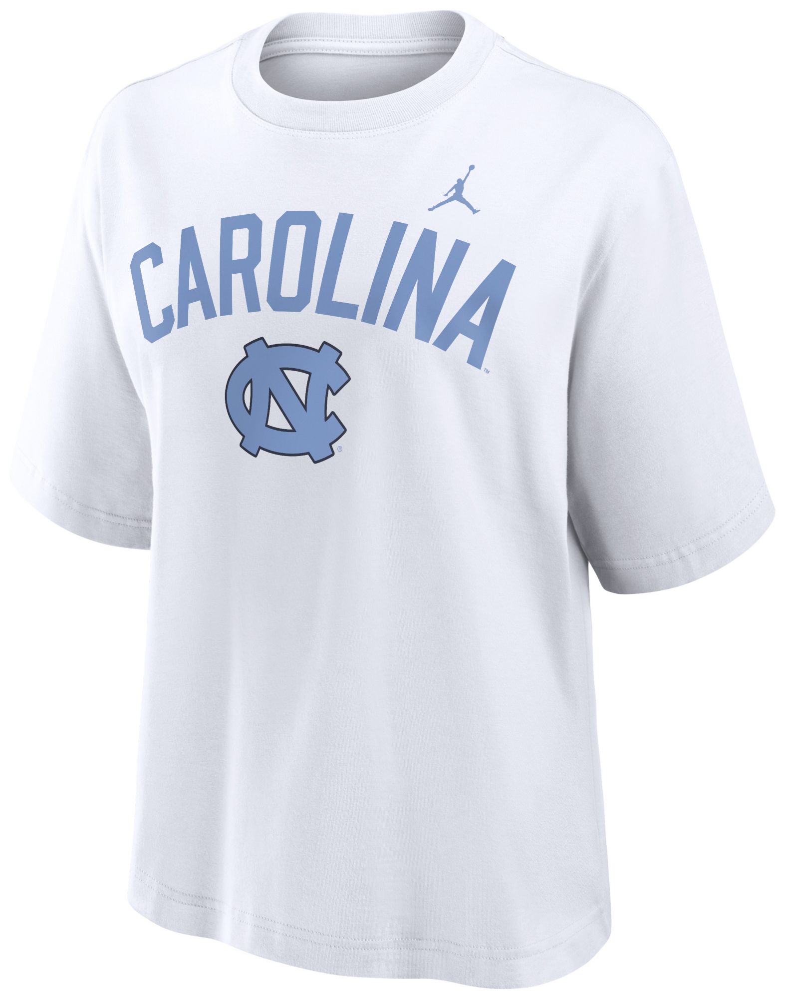Jordan Women's North Carolina Tar Heels White Boxy T-Shirt product image