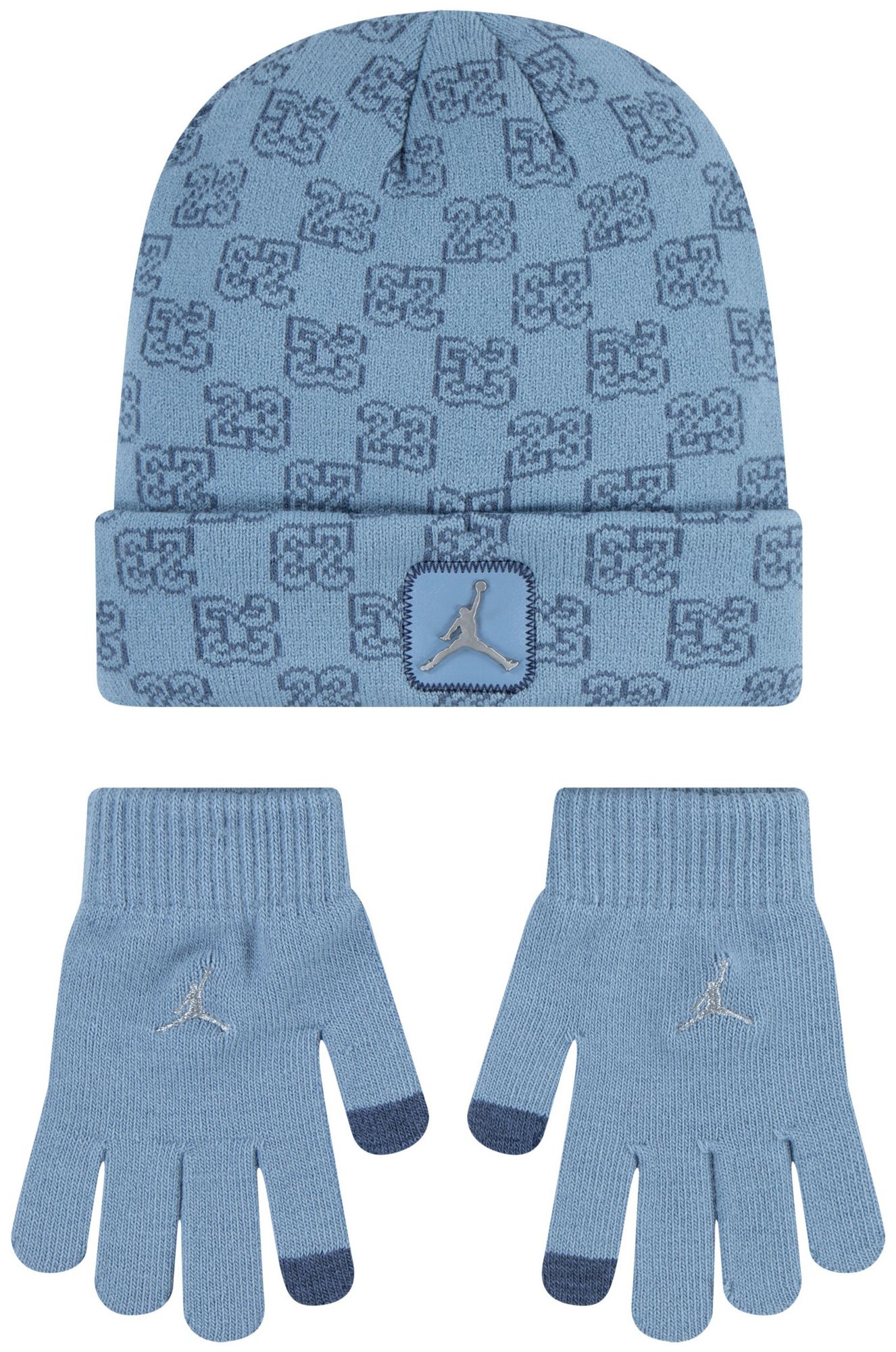 Jordan Kids' Monogram Beanie & Gloves Set product image