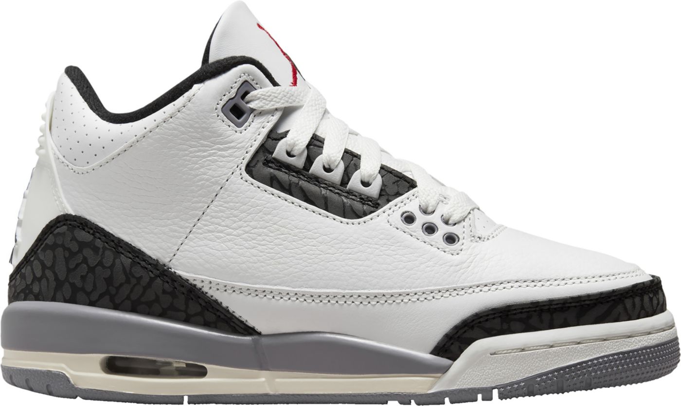 Kids Jordan Retro 3 Cement Grey DICK S Sporting Goods