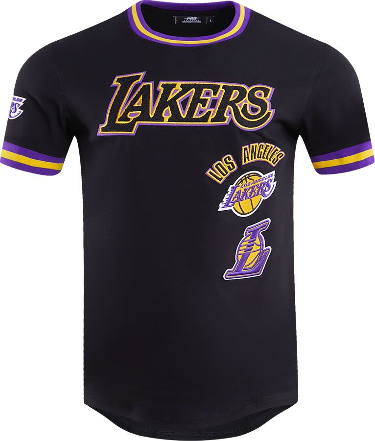 Pro Standard Adult Los Angeles Lakers Black Retro T-Shirt product image
