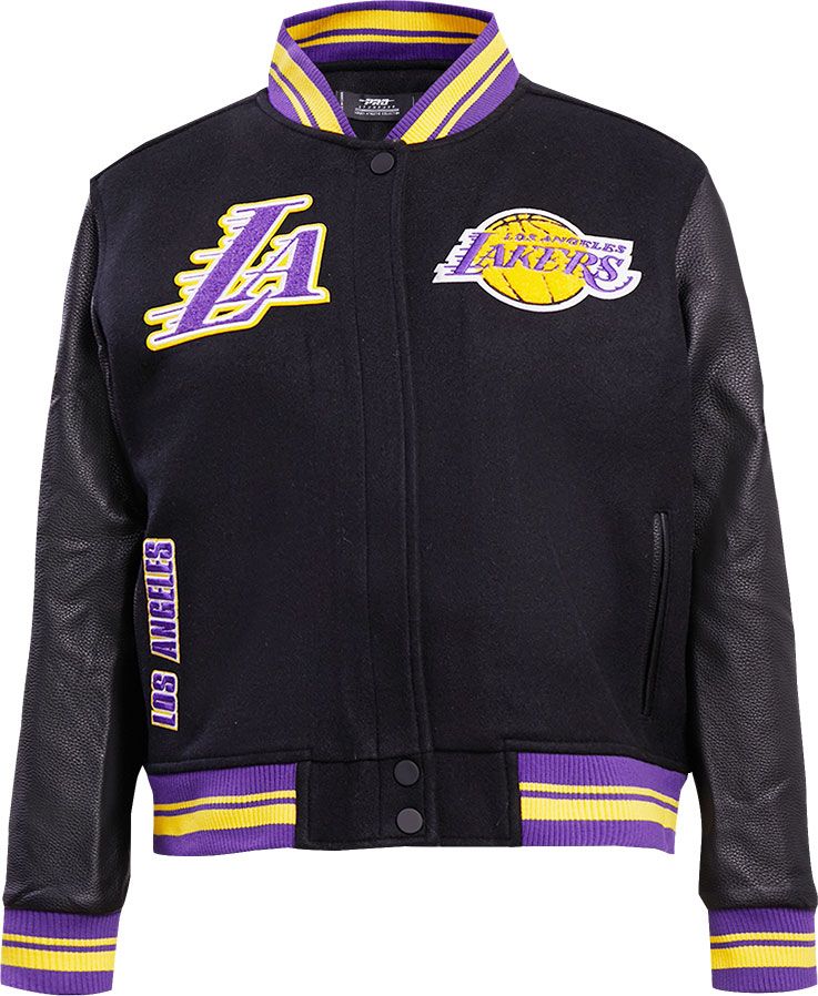 Pro Standard Women's Los Angeles Lakers Varsity Jacket product image