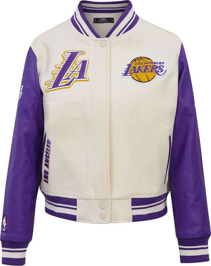 Pro Standard Women's Los Angeles Lakers Varsity Jacket product image