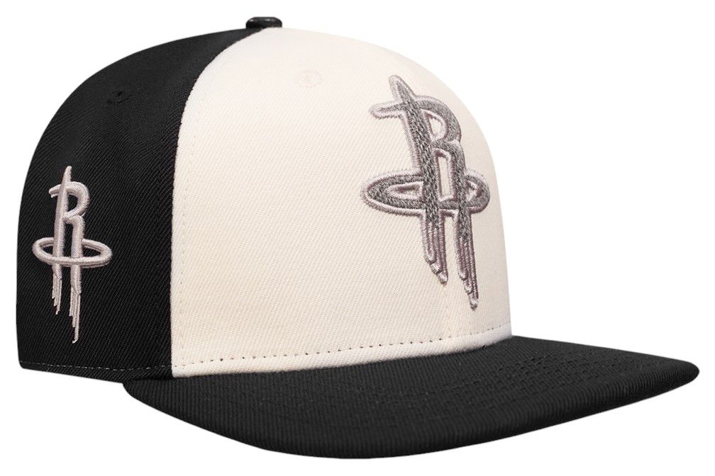 Pro Standard Adult Houston Rockets Black Pinch Snapback Adjustable Hat product image