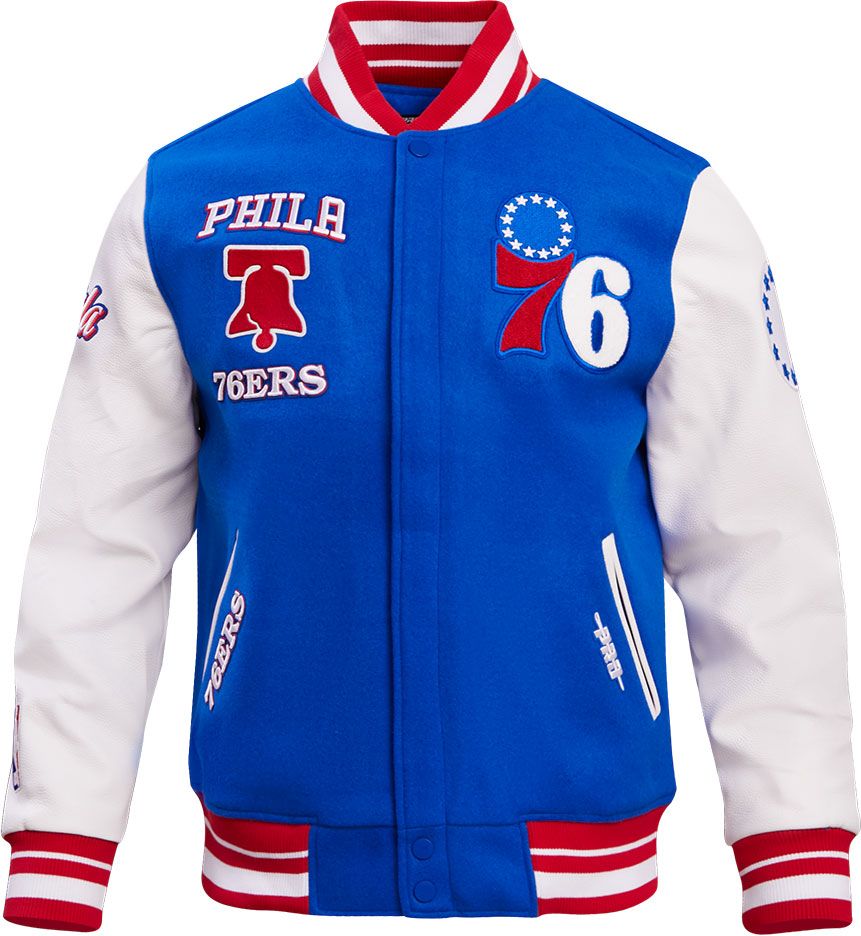 Pro Standard Women's Philadelphia 76ers Varsity Jacket product image