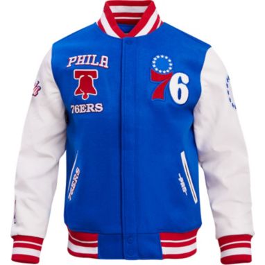 sorry, Pro Standard Women's Philadelphia 76ers Varsity Jacket is currently out of stock
