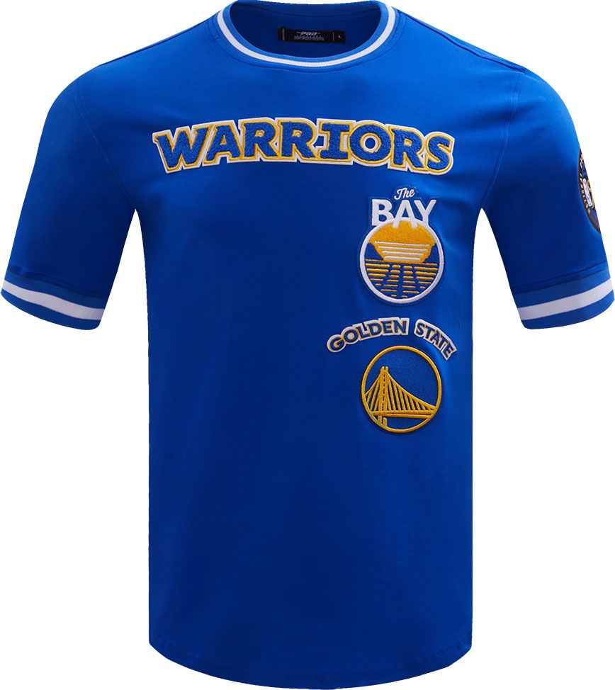 Pro Standard Adult Golden State Warriors Blue Retro T-Shirt product image