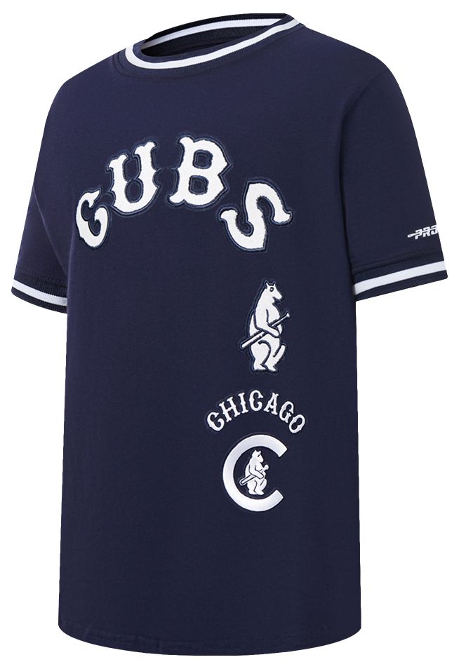 Pro Standard Boys' Chicago Cubs Navy Classic Retro T-Shirt product image