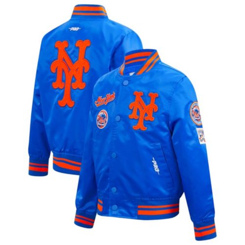 Mitchell & Ness Youth New York Mets Orange Anorak Windbreaker