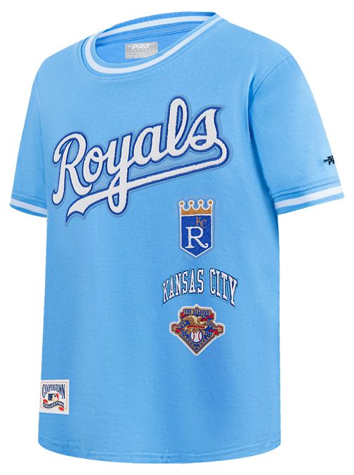 Pro Standard Boys' Kansas City Royals Blue Classic Retro T-Shirt product image