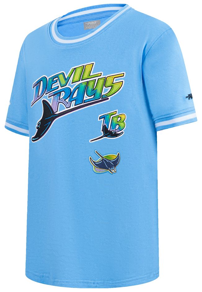 Pro Standard Boys' Tampa Bay Rays Blue Classic Retro T-Shirt product image