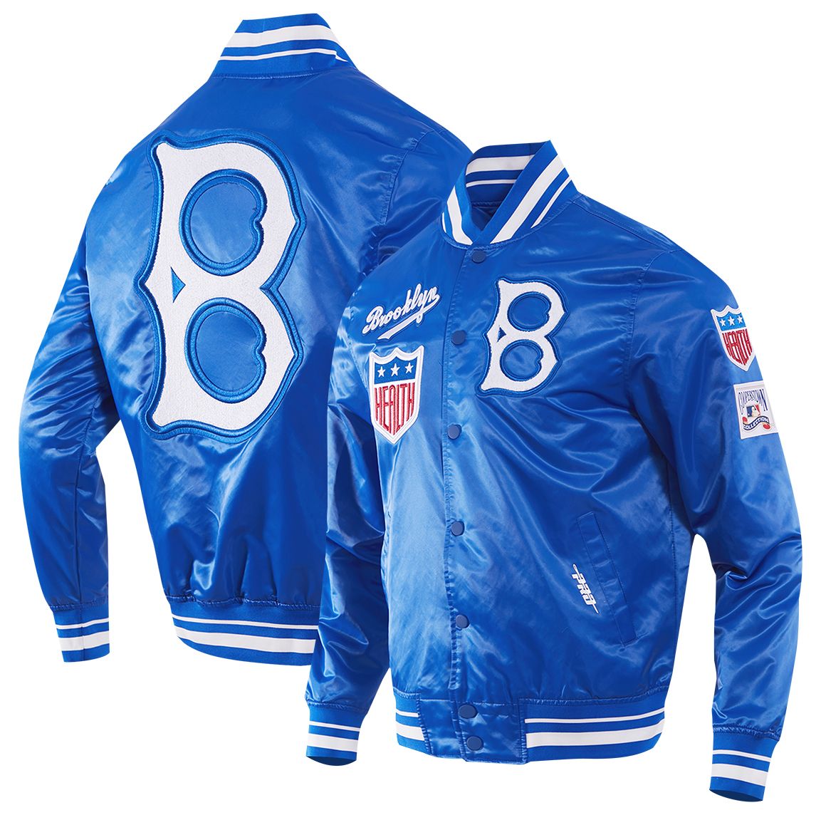 Pro Standard Men's Brooklyn Dodgers Retro Rib Satin Jacket product image