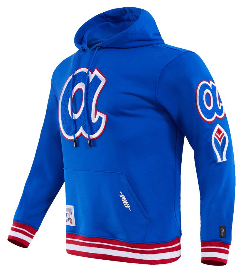 Pro Standard Men's Atlanta Braves Fleece Pullover Hoodie product image