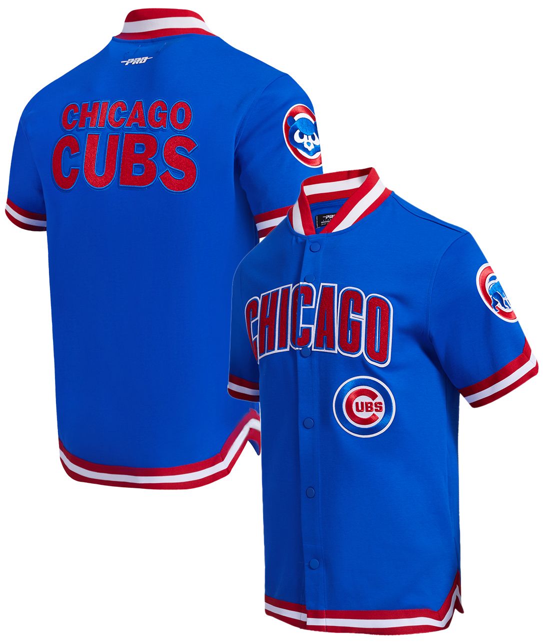 Pro Standard Men's Chicago Cubs Royal Blue Warmup Jacket product image