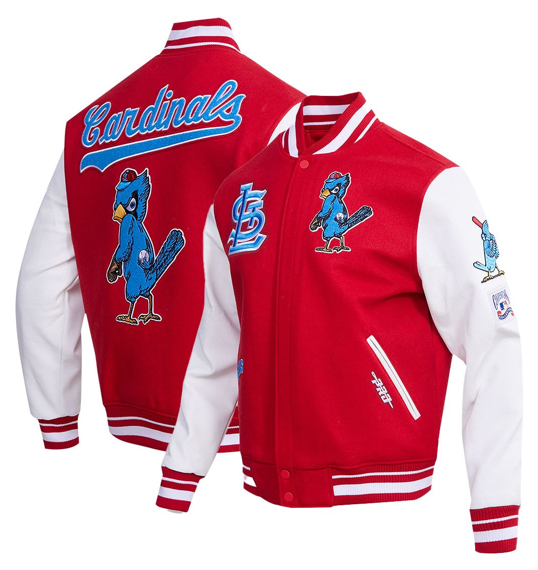 Pro Standard Men's St. Louis Cardinals Red Retro Classic Jacket product image