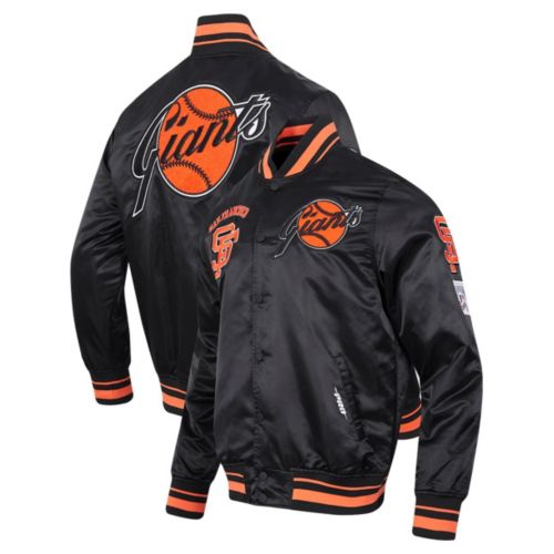 JH Design Men's San Francisco Giants Full-Zip Reversible Flight