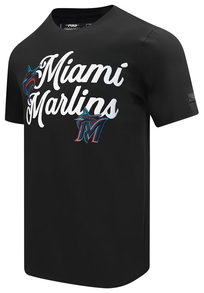Pro Standard Men's Miami Marlins Black Souvenir T-Shirt product image