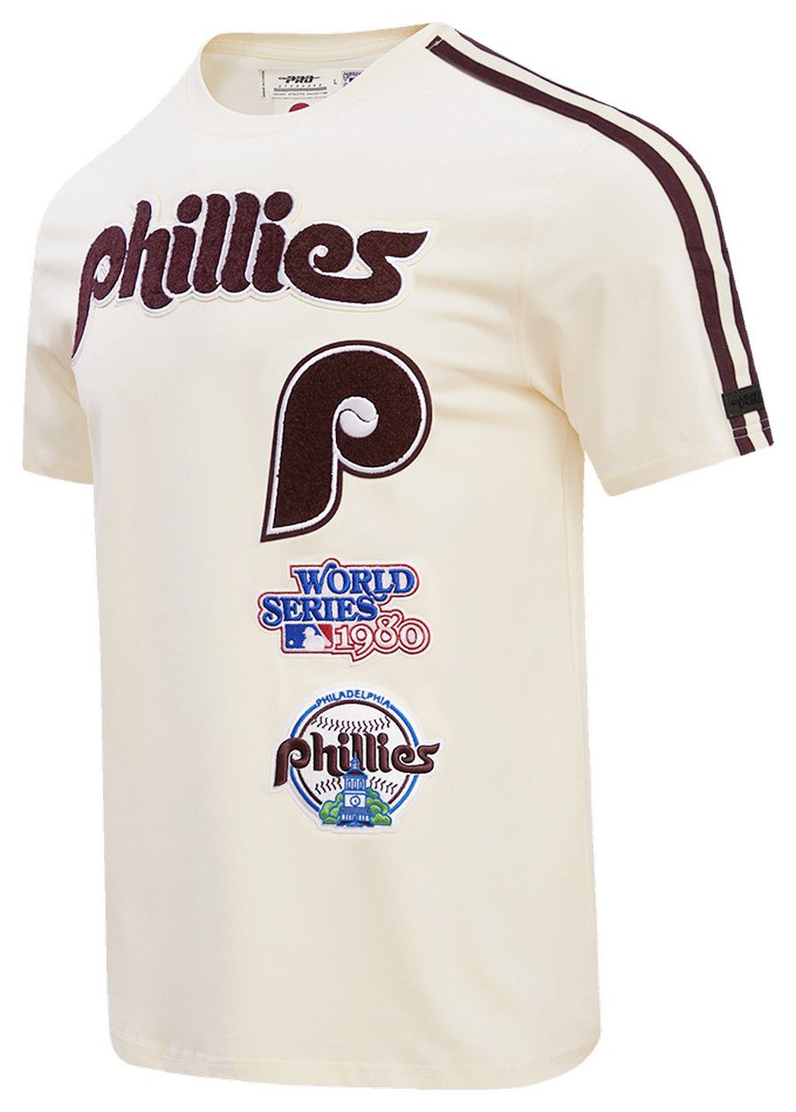 Pro Standard Men's Philadelphia Phillies Cream Retro Classic Striped Top product image