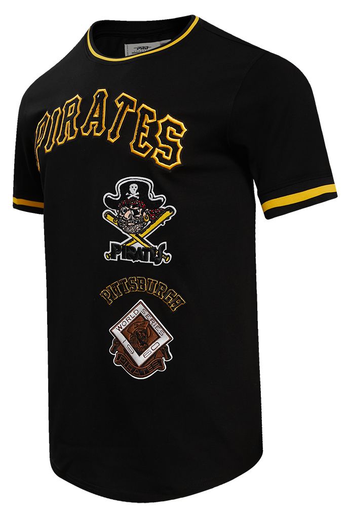 Pro Standard Men's Pittsburgh Pirates Black Retro Classic T-Shirt product image