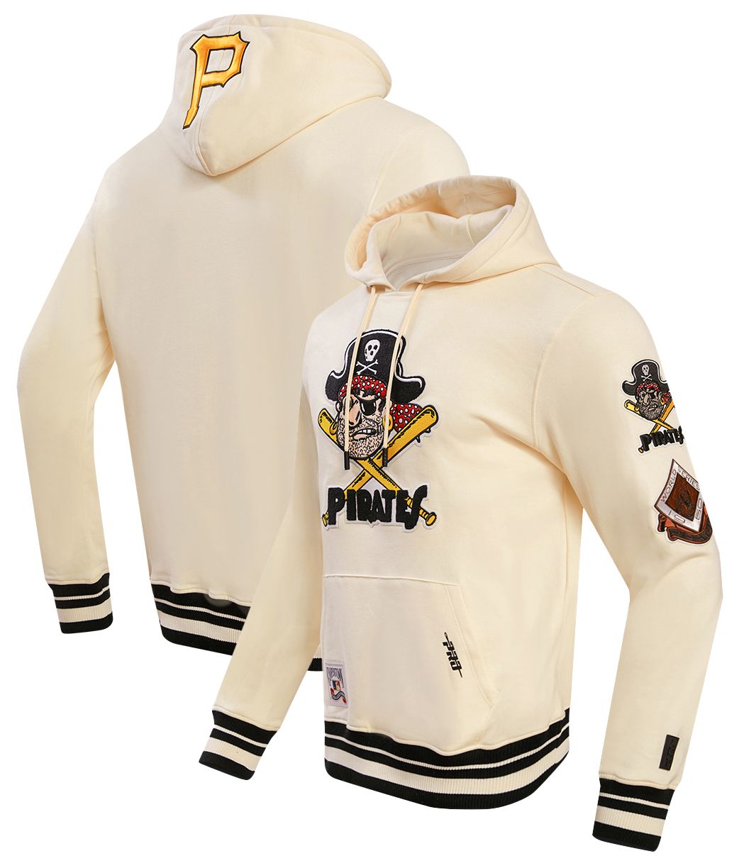 Pro Standard Men's Pittsburgh Pirates Cream Classic Retro Pullover Hoodie product image