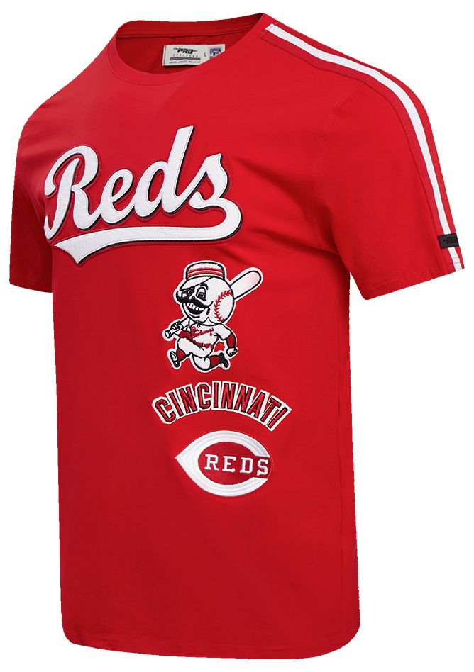 Pro Standard Men's Cincinnati Reds Retro Single Jersey Striped T-Shirt product image