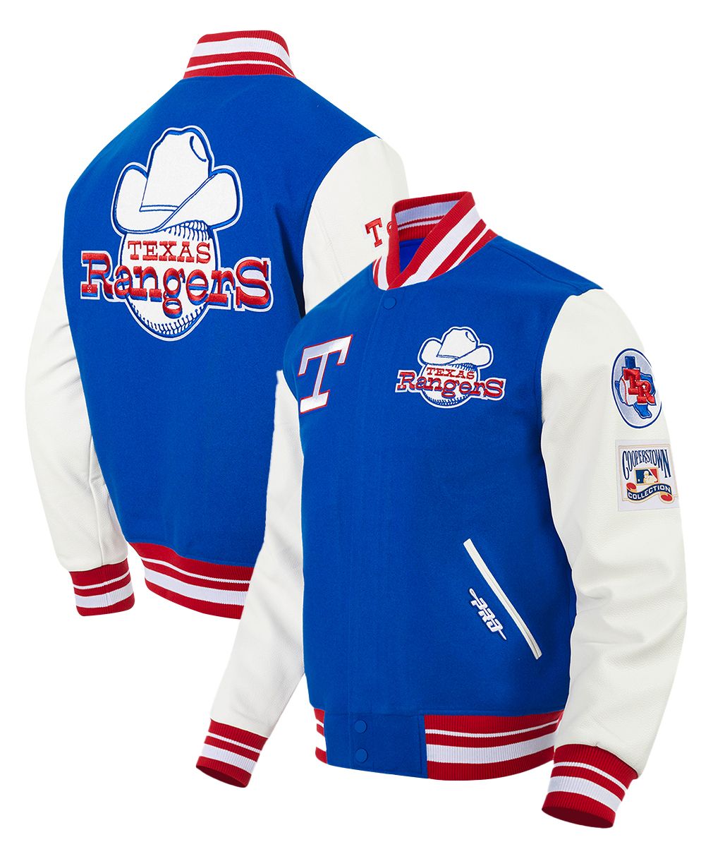 Pro Standard Men's Texas Rangers Royal Retro Classic Jacket product image
