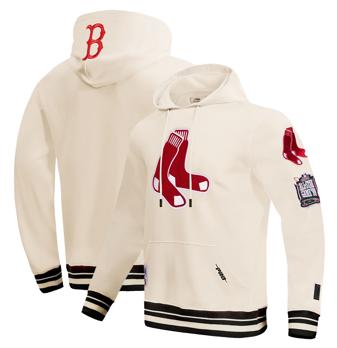 Pro Standard Men's Boston Red Sox Cream Retro Pullover Hoodie product image