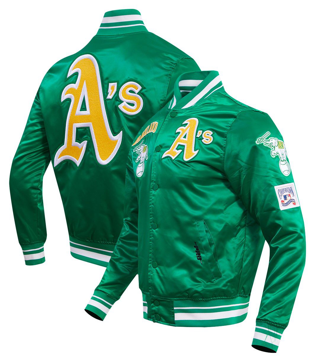 Pro Standard Men's Athletics Retro Rib Satin Jacket product image