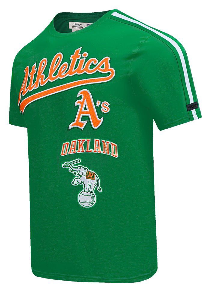 Pro Standard Men's Athletics Retro Single Jersey Striped T-Shirt product image