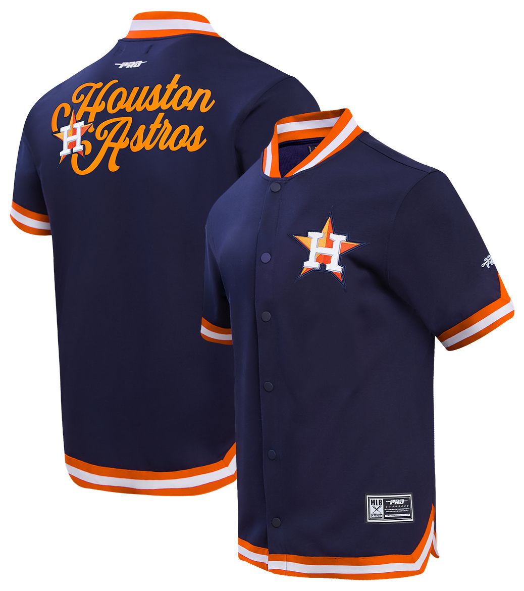 Pro Standard Men's Houston Astros Navy Souvenir Warmup Jacket product image