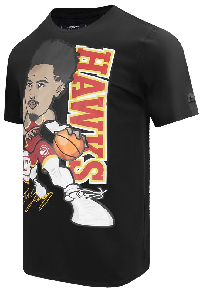 Pro Standard Men's Atlanta Hawks Trae Young Black Remix T-Shirt product image