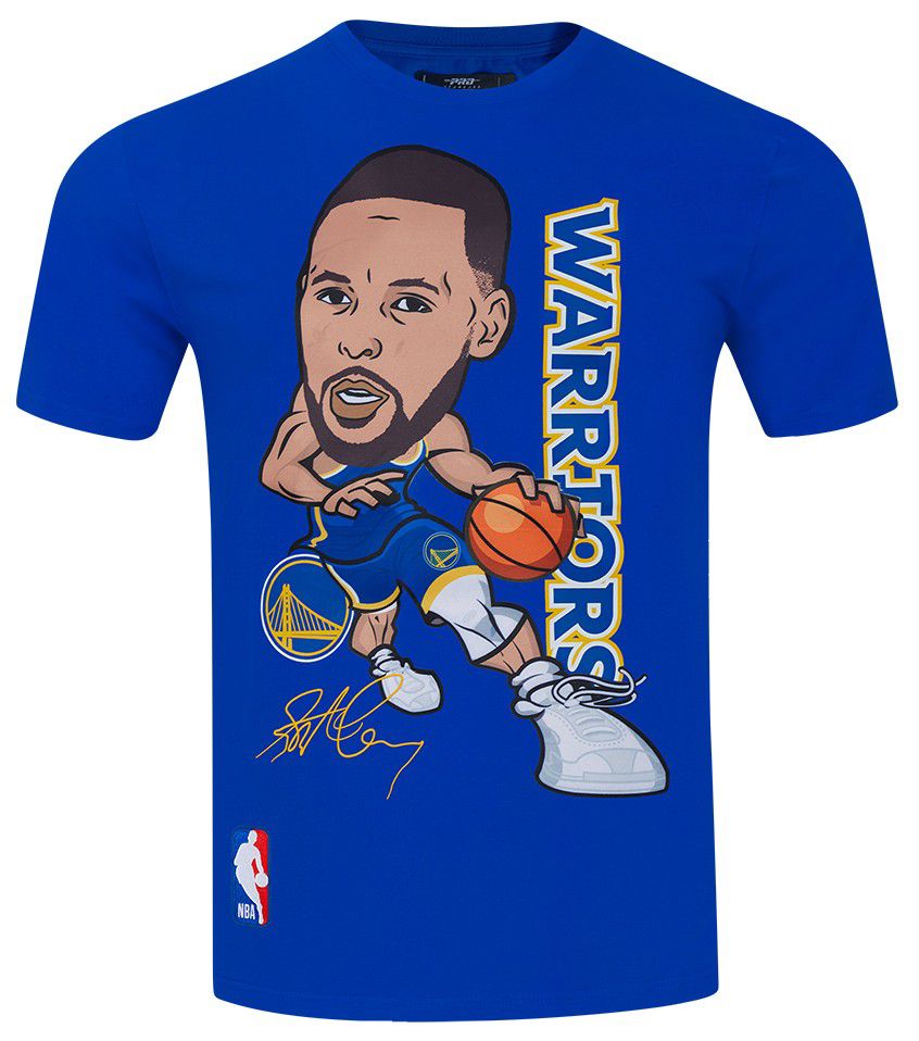 Pro Standard Men's Golden State Warriors Stephen Curry Blue Remix T-Shirt product image